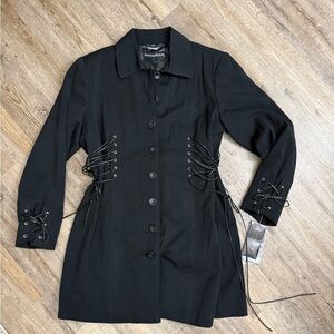 Pamela McCoy • Corset Laced Trench Coat